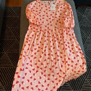 Monki Pink Mushroom Dress